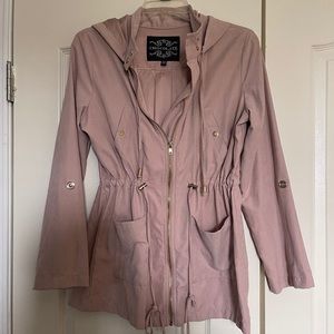pink anorak jacket